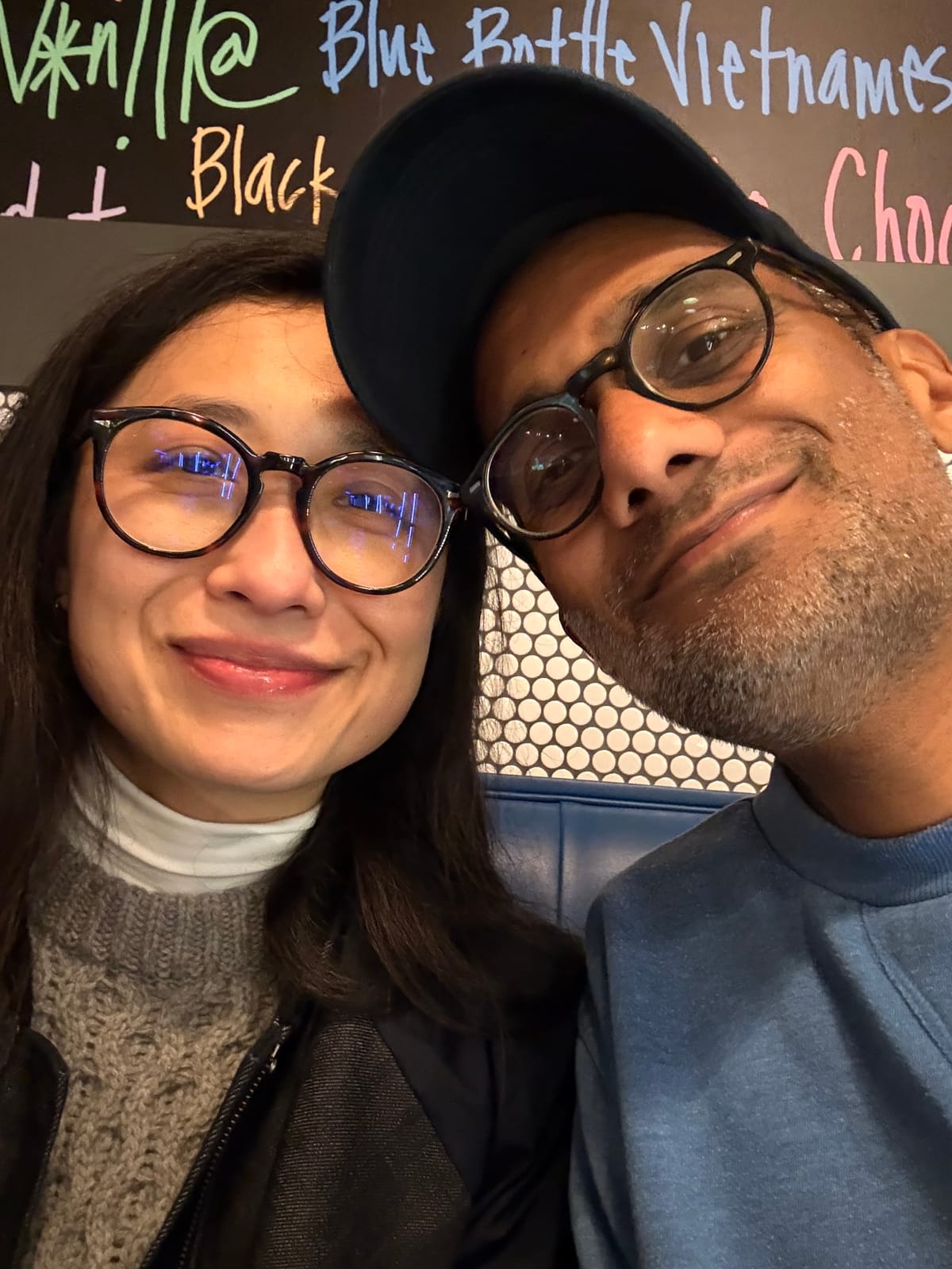 2 hours together. Both somewhere else.